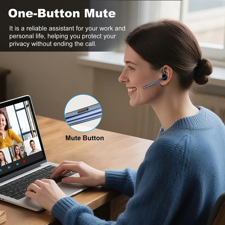wireless mono headset
